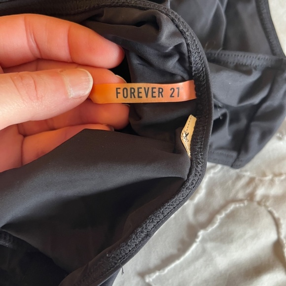 WORN ONCE Forever 21 Crochet One Piece Swimsuit - Picture 4 of 4